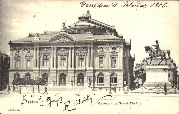 12472169 Genève GE Le Grand Théâtre Genève