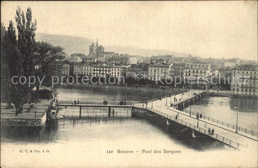 12473683 Genève GE Pont des Bergues Genève