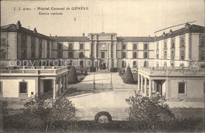 12473700 Geneve GE Hòpital Cantonal Entrée Geneve