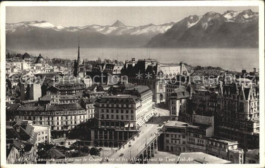 12474246 Lausanne VD Panorama Lausanne