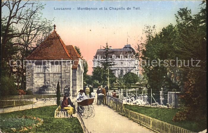 12467888 Lausanne VD Montbenon Chapelle Tell Lausanne VD