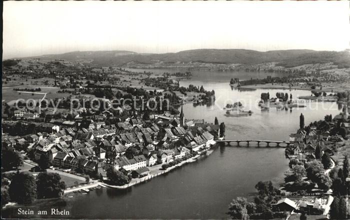 12473020 Stein Rhein Fliegeraufnahme Stein am Rhein