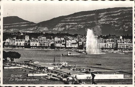 12473091 Genève GE La Rade et les bains Genève