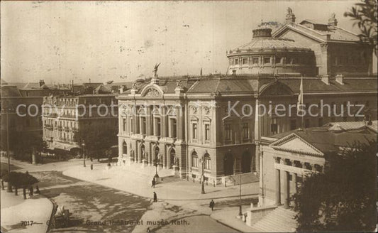 12473107 Genève GE Grand Théâtre et Musée Rath. Genève