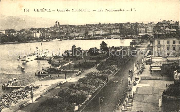 12474332 Genève GE Quai du Mont Blanc Les Promenades Genève