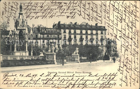 12474354 Genève GE Hôtel Beau Rivage Genève