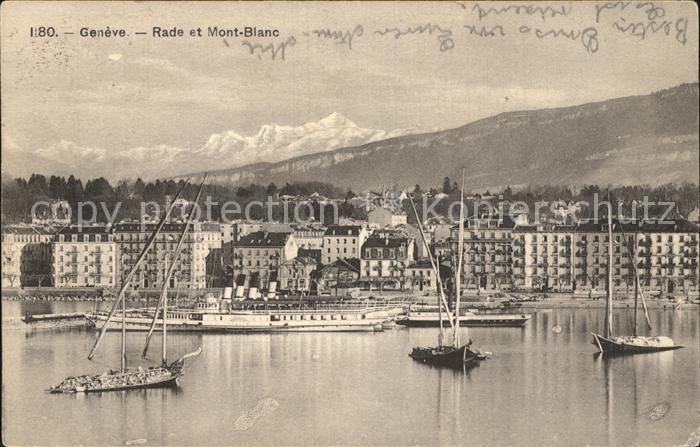 12474390 Genève GE Rade et Mont Blanc Genève