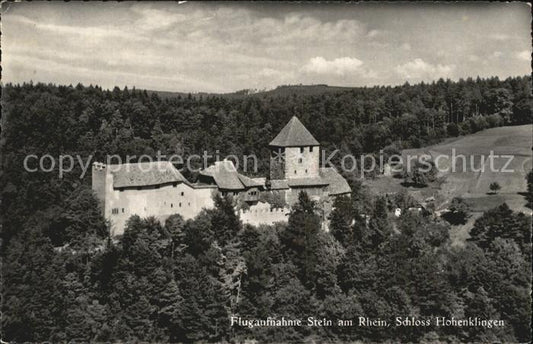 12475259 Stein Rhein Fliegeraufnahme Schloss Hohenklingen Stein am Rhein