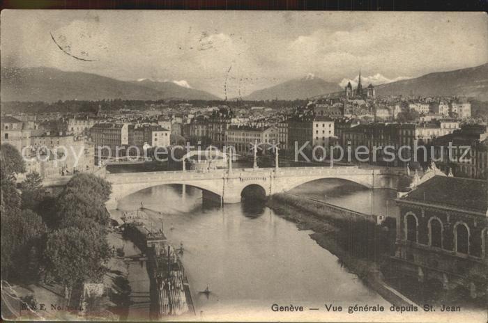 12476210 Genève GE Vue depuis St. Jean Genève