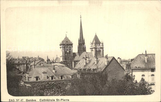 12475362 Genève GE Cathédrale Saint Pierre Genève