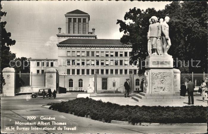 12475365 Genève GE Monument Albert Thomas Bureau International du Travail Genève