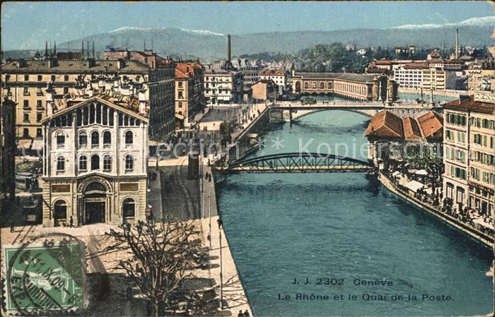 12475369 Genève GE Rhône Quai de la Poste Genève