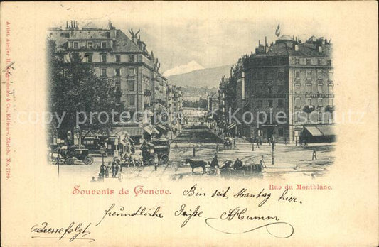 12476216 Genève GE Rue du Montblanc Genève