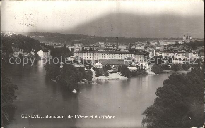 12476299 Geneve GE Estuaire Arve Rhône Geneve