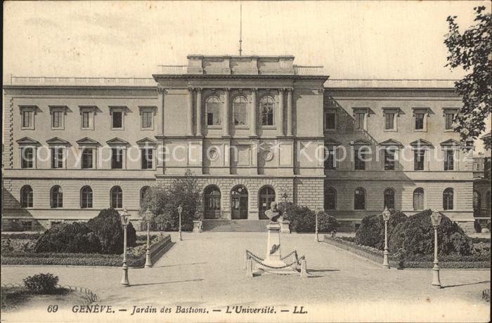 12476346 Genève GE Jardin Bastion Université de Genève