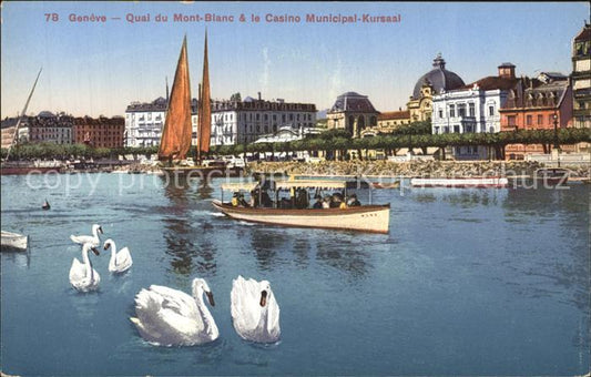 12476359 Genève GE Quai du Mont Blanc Casino Municipal Kursaal Genève