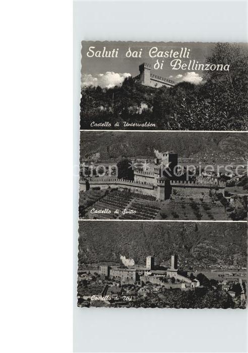 12481077 Bellinzone Château d'Unterwald Château de Suitto Château d'uri B