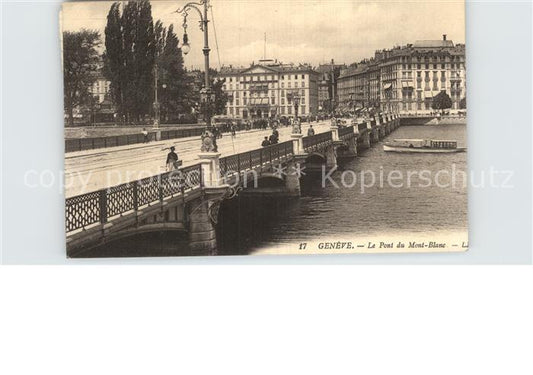 12481106 Genève GE Le Pont du Mont Blanc Genève