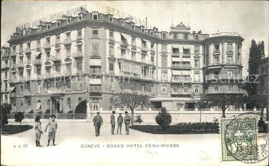 12507017 Genève GE Grand Hôtel Eeau Rivage Genève GE