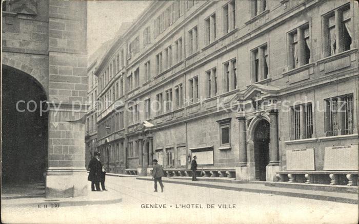 12507024 Genève GE l Hôtel de Ville Genève GE