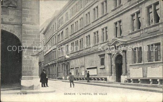 12507024 Genève GE l Hôtel de Ville Genève GE