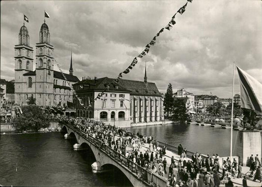 11116121 Zuerich Jubilaeumsfeier 2. Juni 1951 Zuerich