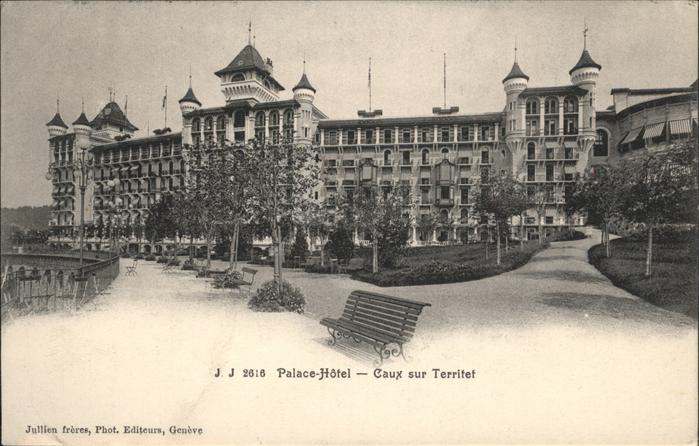 11116236 Montreux VD Palace-Hotel Caux sur Territet Montreux