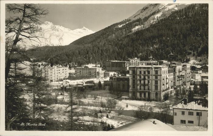 11116286 St Moritz GR Teilansicht St. Moritz