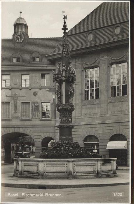 11113616 Basel BS Fischmarkt-Brunnen