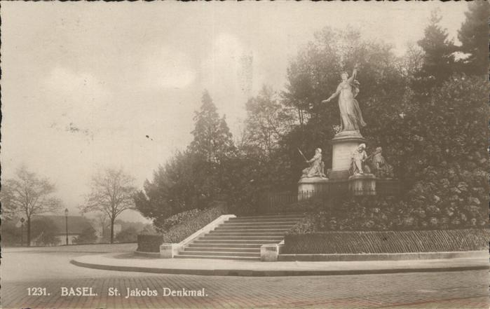 11113636 Basel BS St. Jakobs Denkmal