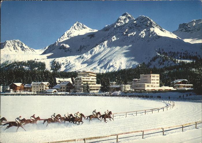 11114854 Arosa GR Winterpferderennen Obersee