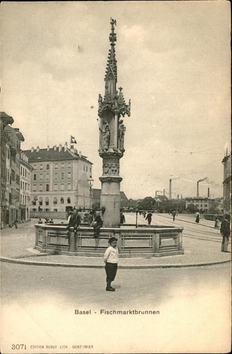 11115383 Basel BS Fischmarktbrunnen