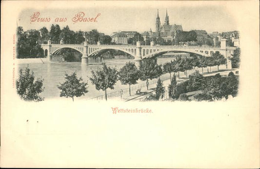 11115384 Basel BS Wettsteinbruecke