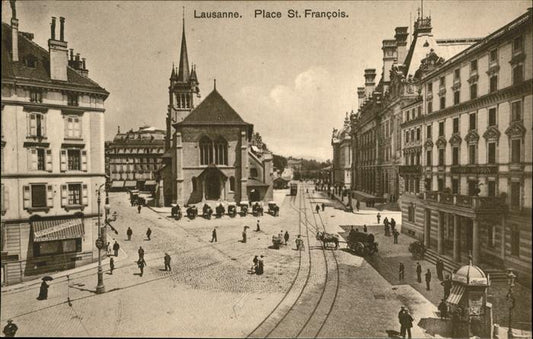 11115389 Lausanne VD place St Francois Kutsche