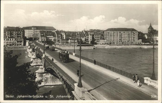 11115406 Basel BS Johanniterbruecke St Johanntor Strassenbahn