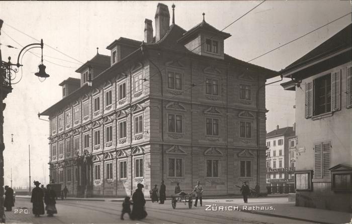 11115429 Zuerich Rathaus