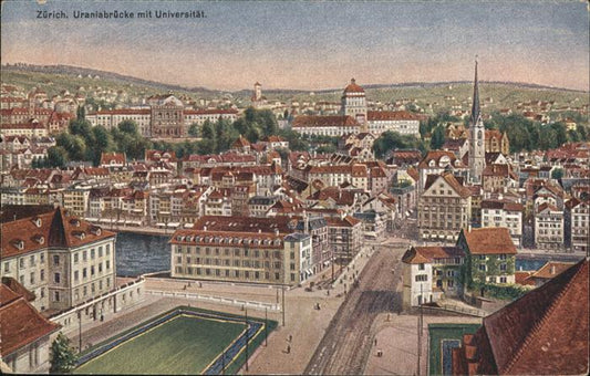 11115431 Zuerich Uraniabruecke Universitaet