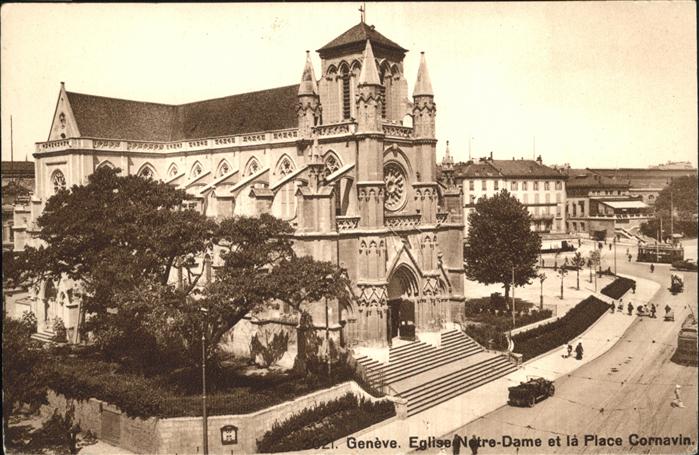 11115438 Geneve GE Eglise Notre Dame Place Cornavin