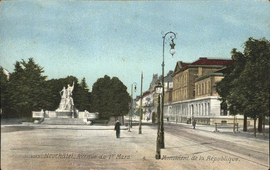 11115465 Neuchatel NE Avenue Mars Monument Republique