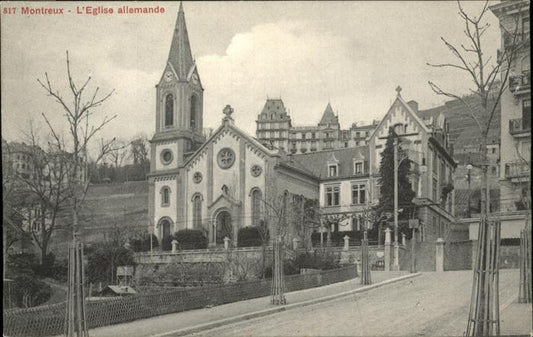 11115712 Montreux VD Eglise Allemande Montreux