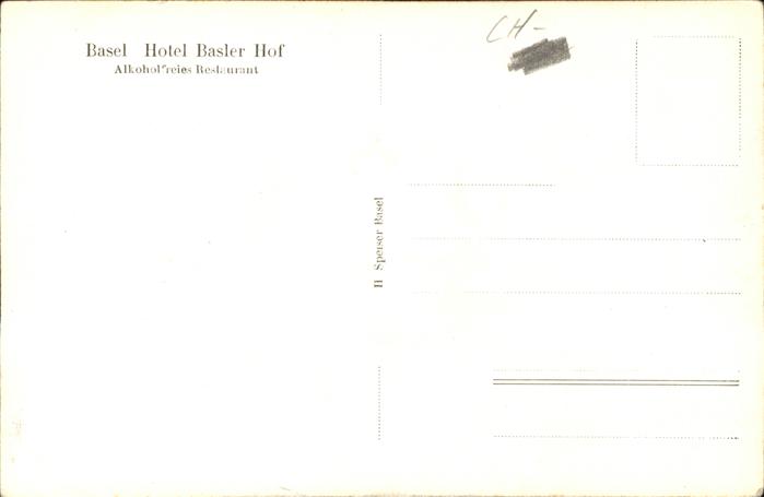 11115751 Basel BS Hotel Basler Hof Basel BS