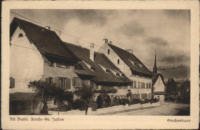 11115816 Basel BS Kirche St Jakob Siechenhaus Basel BS