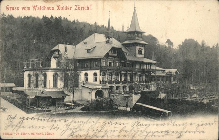 11115925 Zuerich Waldhaus Dolder Zuerich