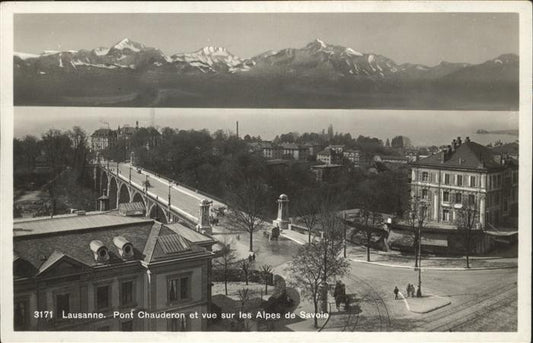 11181180 Lausanne VD Pont Chauderon, Alpes, Alpen Lausanne