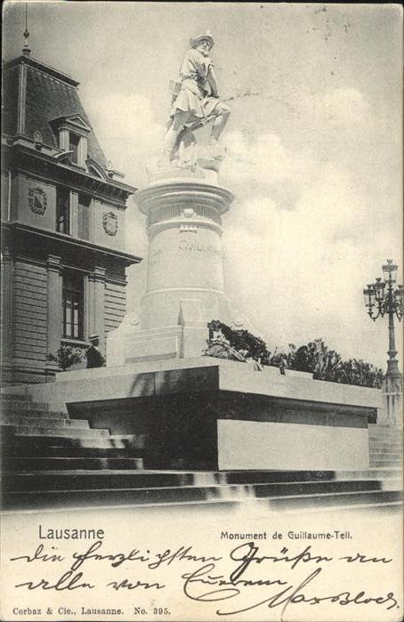 11181187 Lausanne VD Monument de Guillaume-Tell Lausanne