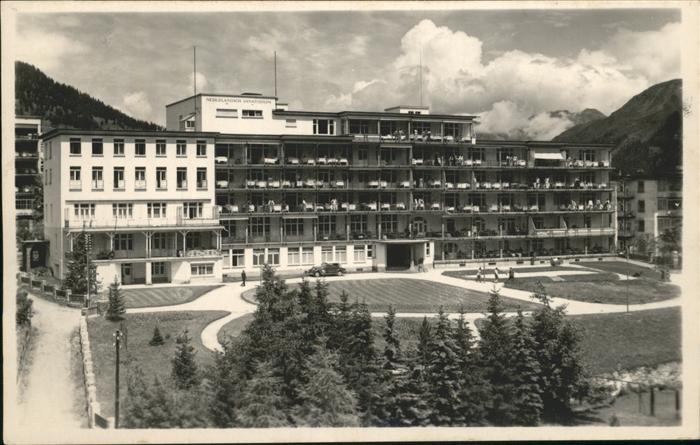 11181215 Davos GR Niederlaendisches Sanatorium Davos Platz