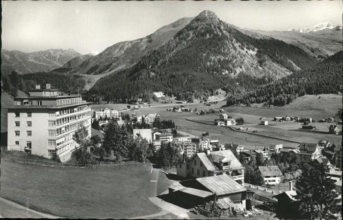 11181216 Davos GR gegen Seehorn, Pischahorn, Albula Davos Platz