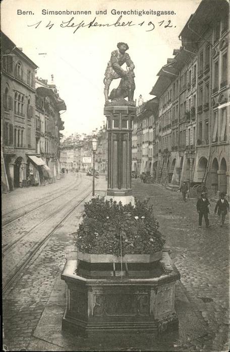 11181232 Bern BE Simonsbrunnen, Gerechtigkeitsgasse Bern