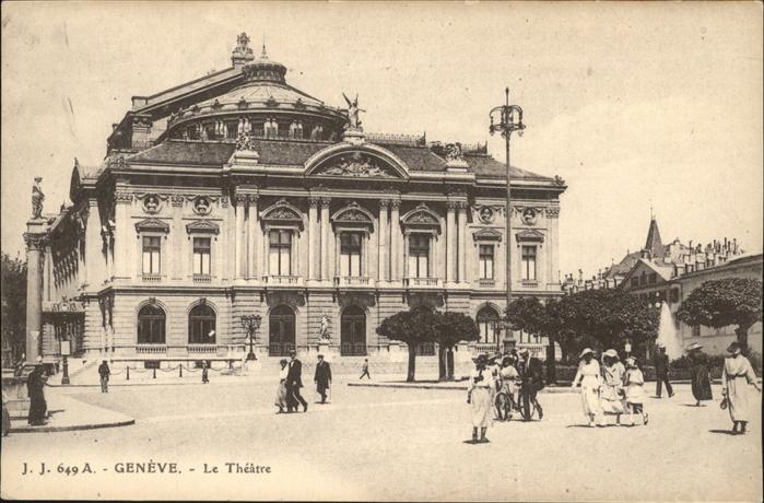 11181341 Geneve GE Genf, Theatre Geneve