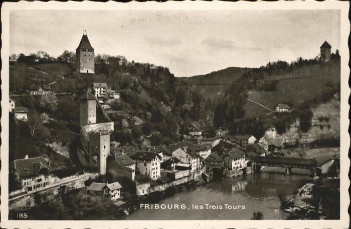 11181428 Fribourg FR les Trois Tours Fribourg